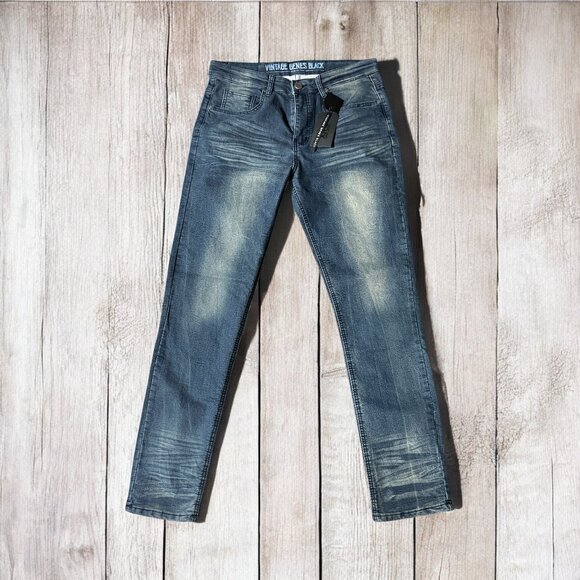 Vintage Geans Black Other - VGB Vintage Geans Black Men's Jeans Slim Fit New With Tags Size 32x32